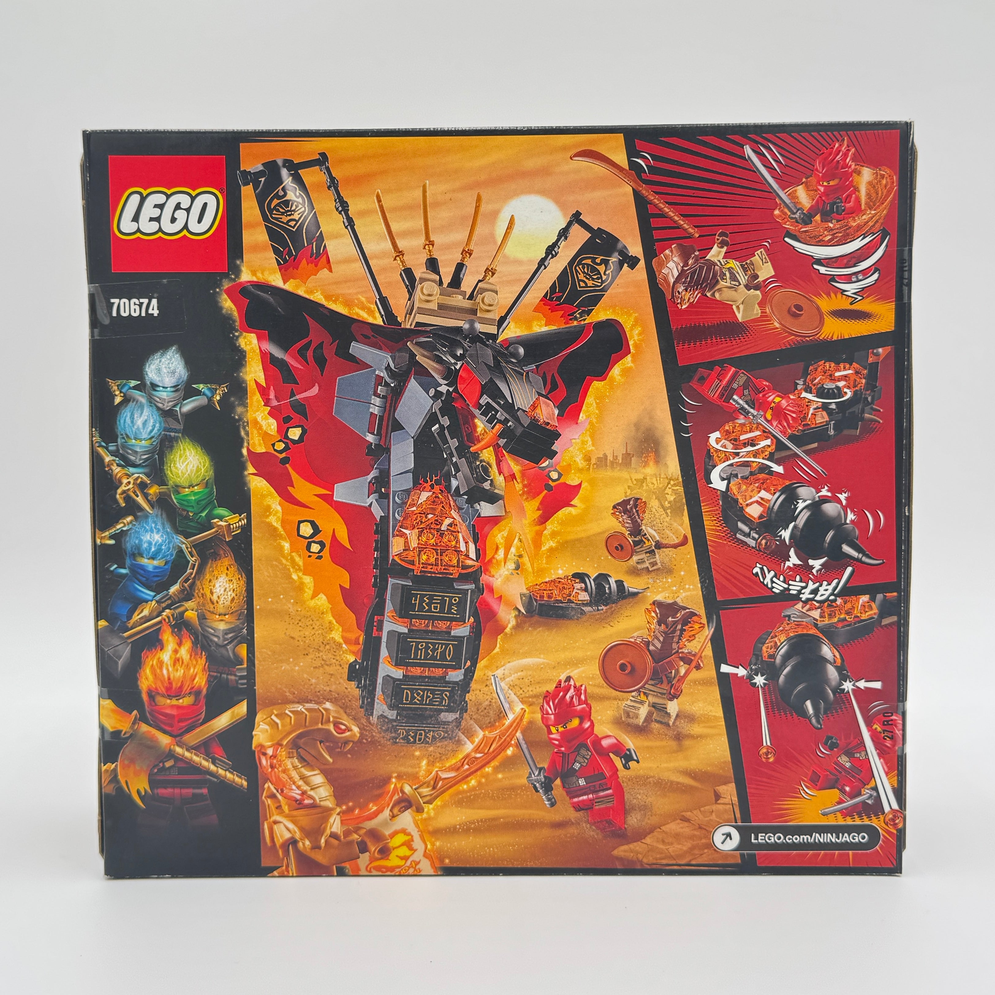 Fire Fang, 70674 - LEGO® NINJAGO Set – United Brick Co®