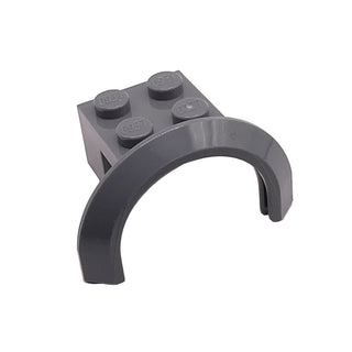 Vehicle, Mudguard 4 x 2 1/2 x 1 2/3 with Arch Round, Part# 50745 Part LEGO® Dark Bluish Gray