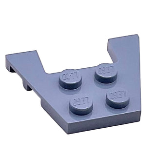 Wedge, Plate 3 x 4 with Stud Notches, Part# 48183 Part LEGO® Sand Blue