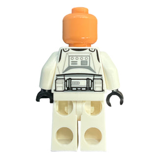 Clone Trooper Pilot (Phase 1) - Yellow Markings, Nougat Head, sw1425 Minifigure LEGO®