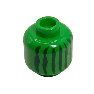 LEGO® Minifigure, Head with Watermelon Pattern, Part# 3626pb2763
