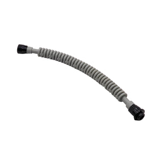 Hose, Flexible 12L with Tabbed Black Ends, Part# x131c01 Part LEGO® Light Gray