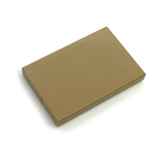 Tile 2x3, Part# 26603 Part LEGO® Dark Tan  