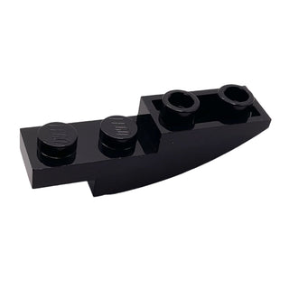 Slope, Curved 4x1 Inverted, Part# 13547 Part LEGO® Black