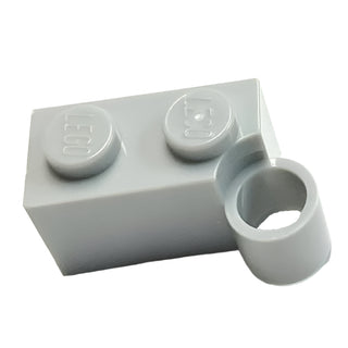 Hinge Brick 1 x 4 Swivel Base, Part# 3831 Part LEGO® Light Bluish Gray