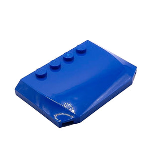 Wedge 4 x 6 x 2/3 Triple Curved, Part# 52031 Part LEGO® Blue