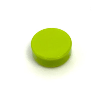 Tile Round 1x1, Part# 98138 Part LEGO® Lime  