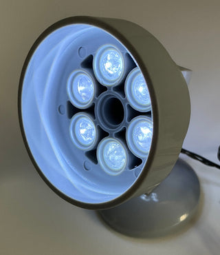 LED Light-Up Ground Spotlight, DIY System, Reconnectable ACC02-LA Custom Parts United Brick Co® White