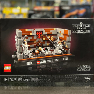 Death Star Trash Compactor Diorama, 75339 - LEGO® Star Wars Set Building Kit LEGO®