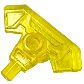 Minifigure, Weapon Axe Head with Bar, Part# 22407 Part LEGO® Trans-Yellow
