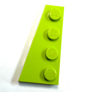 Wedge, Plate 4x2 Left, Part# 41770 Part LEGO® Lime
