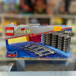 Curved Rails, 4520 Building Kit LEGO® New Sealed System Box