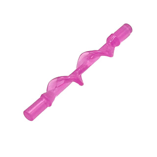 Power Burst, Bolt Spiral with Bar Ends, Part# 35032d Part LEGO® Trans-Dark Pink