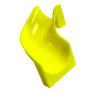 Slide Playground 6x6x6 Curved 90 Degrees, Part# 28387 Part LEGO® Neon Yellow