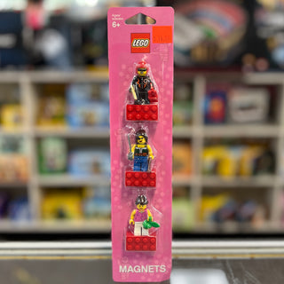 Magnet Set, Minifigures Females (3) - Dyna-Mite, Pirate Female, Town Female blister pack, 852948 Building Kit LEGO®