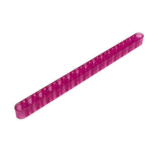 Technic, Liftarm Thick 1 x 15, Part# 32278 Part LEGO® Trans-Dark Pink