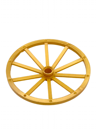 Wheel Wagon 56mm Part# 33212 Part LEGO® Pearl Gold