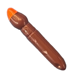 Minifigure, Utensil Paint Brush with Orange Tip Pattern, Part# 93552pb03 Part LEGO®