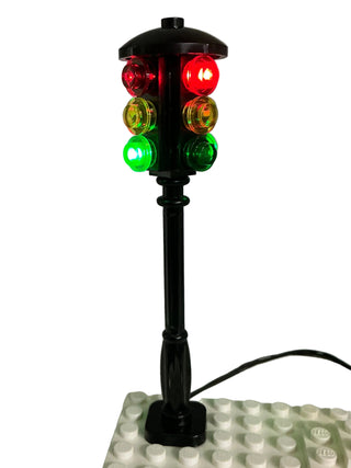 LED Changing Four-Sided Traffic Light, USB, ACC-T4 Light up kit United Brick Co®