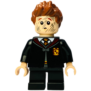 Seamus Finnigan - Gryffindor Robe Clasped, Black Short Legs, hp491 Minifigure LEGO® Like New