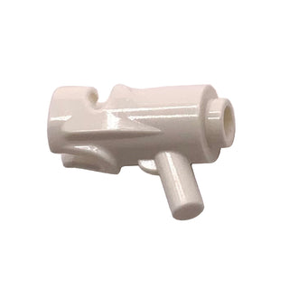 Minifigure, Weapon Gun, Mini Blaster / Shooter, Part# 15391 Part LEGO® White