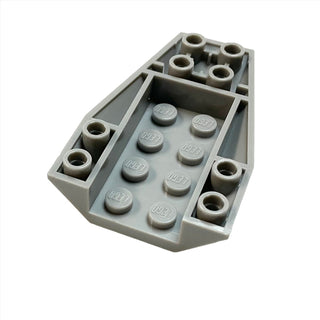 Wedge 6x4 Triple Inverted Curved, Part# 43713 Part LEGO® Light Bluish Gray  