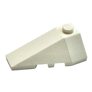 Wedge 4 x 2 Triple Left, Part# 43710 Part LEGO® White
