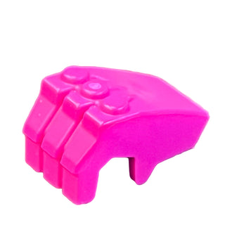 Hand Gorilla Fist (fits Minifigure Hand), Part# 11092 Part LEGO® Magenta