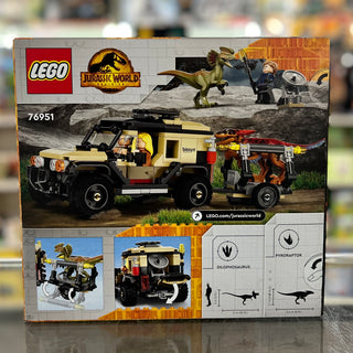 Pyroraptor & Dilophosaurus Transport, 76951 - LEGO® Jurassic World Set Building Kit LEGO®