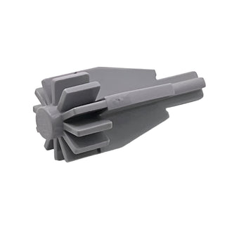 Engine, Smooth Large, Center with Fan/Gear and Axle End, Part# 4869 Part LEGO® Light Bluish Gray