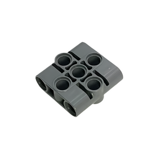 Technic Pin Connector Block, Liftarm 1x3x3 Part# 39793 Part LEGO® Dark Bluish Gray