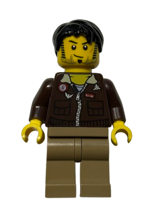 Jake Raines - Aviator Jacket, pha012 - LEGO® Pharaoh's Quest Minifigure