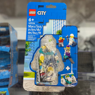 Electric Scooters & Charging Dock blister pack, 40526 Building Kit LEGO®