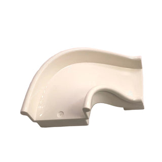 Duplo Slide Curved 90 Degrees with Straight Sides, Part# 35088