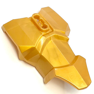 Large Figure Torso Armor with 2 Chest Holes, Part# 90652 Part LEGO® Pearl Gold