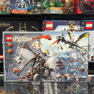 Viking Double Catapult vs. the Armoured Ofnir Dragon, 7021 - LEGO® Vikings Set