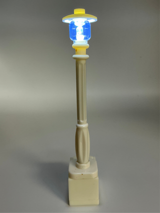 Light-Up Lamp Post on Battery, ACD Light up kit United Brick Co® White White
