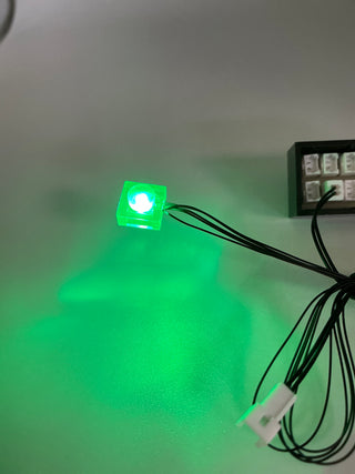 1x1 Light-Up Plate, DIY System, Reconnectable, LS1x1-LA Custom Parts United Brick Co®