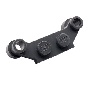 Plate, Modified 1x4 Offset, Part# 4590 Part LEGO® Dark Bluish Gray