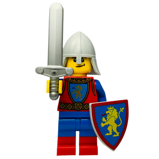 Castle Lion Knight Build-A-Minifigure BAM Exclusive Minifigure LEGO® Like New With Shield and Sword