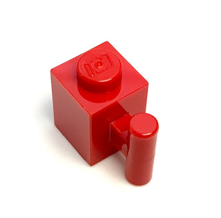 Brick, Modified 1x1 with Bar Handle, Part# 2921 Part LEGO® Red  