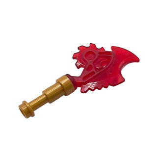 Techno-Blade Weapon, Part #15621 Part LEGO® Trans-Red Complete Techno-Blade