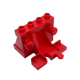 Duplo, Train Buffer Stop, Part# 35967 Part LEGO® Red