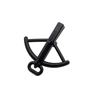 Minifigure, Weapon Crossbow, Part# 2570 Part LEGO® Black