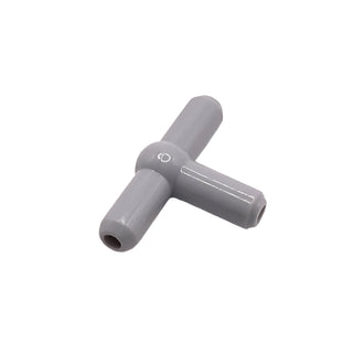Pneumatic T Piece Second Version (T Bar with Ball in Center), Part# 4697b Part LEGO® Light Bluish Gray