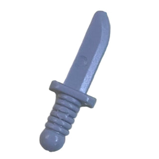 Minifigure, Weapon Knife, Part#44658a Part LEGO® Light Bluish Gray