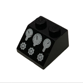 Slope 45 2 x 2 with 3 Gauges and 3 Knobs Pattern, Part# 3039px6