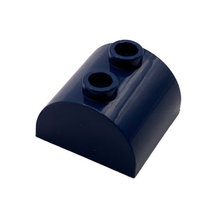 Slope, Curved 2x2 Double with 2 Hollow Studs, Part# 30165 Part LEGO® Dark Blue