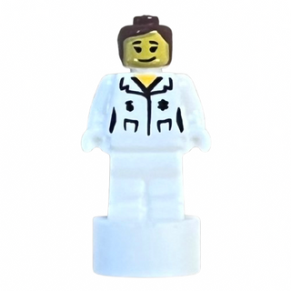 Minifigure, Utensil Statuette / Trophy with Doctor Pattern, 90398pb010 Minifigure LEGO®