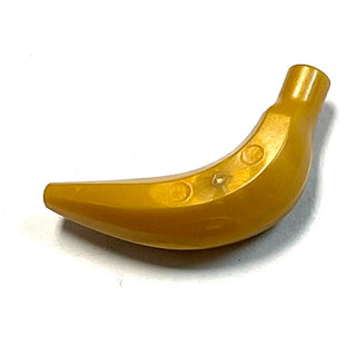 Banana, Part# 33085 Part LEGO® Pearl Gold